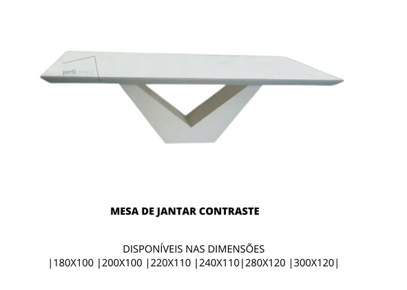 Mesa de Jantar Contraste