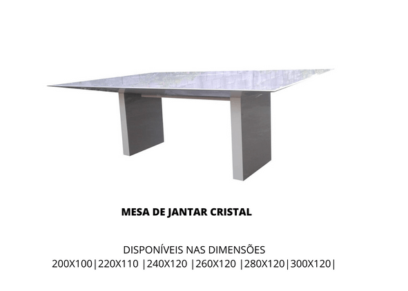 Mesa de Jantar Cristal