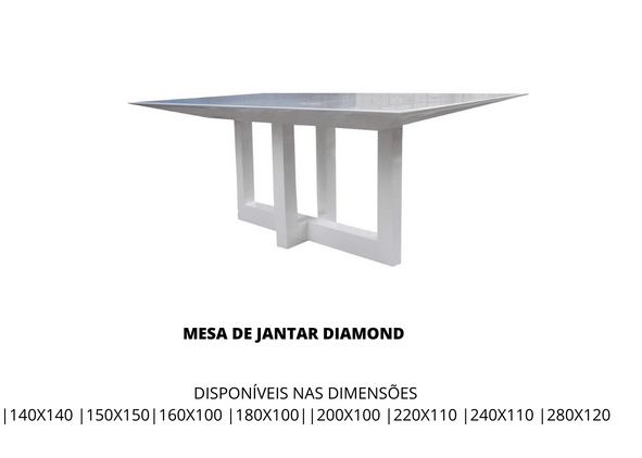 Mesa de Jantar Diamond