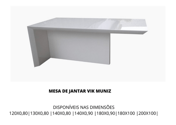 Mesa de Jantar Vik Muniz